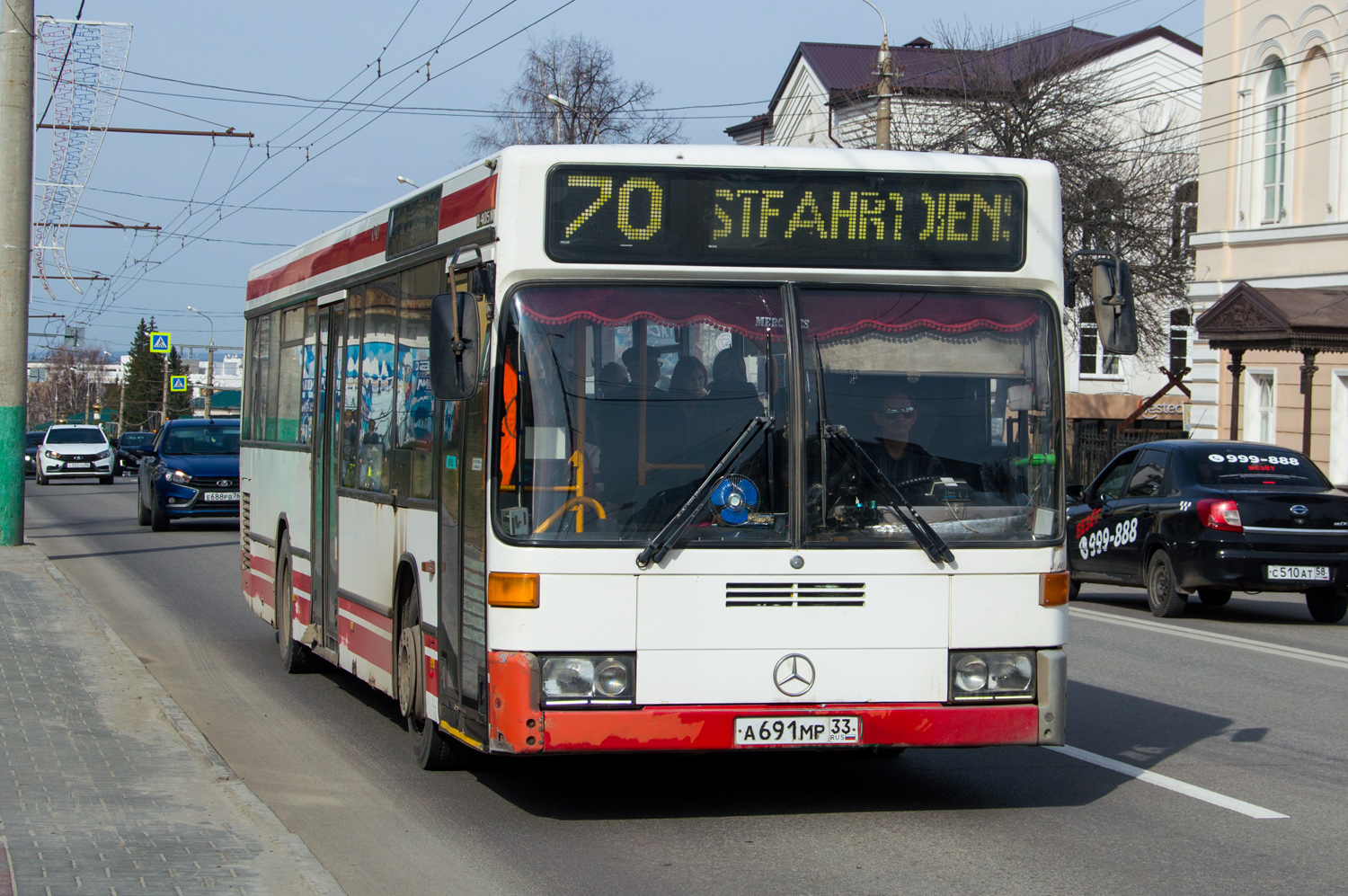 Пензенская область, Mercedes-Benz O405N2 № А 691 МР 33