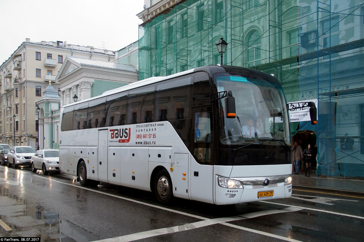 Москва, Yutong ZK6122H9 № АХ 429 99