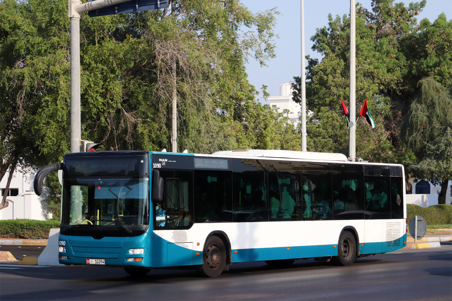 ОАЭ, MAN A21 Lion's City NL313 № 1090