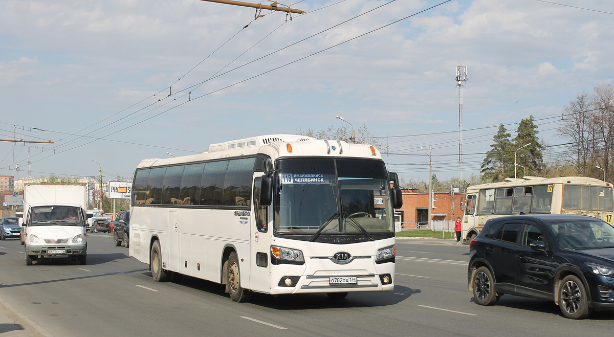 Челябинская область, Kia Granbird (КВР) № О 782 ОА 174
