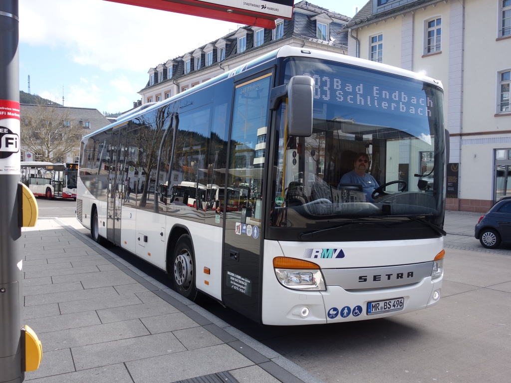 Гессен, Setra S415LE business № MR-BS 496