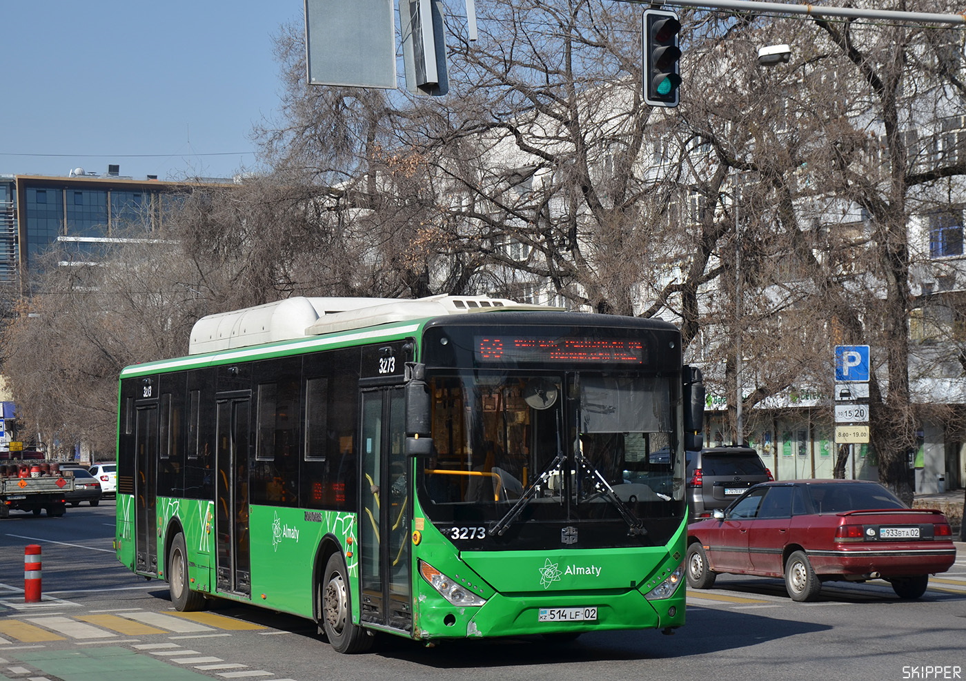 Алматы, Zhong Tong LCK6125HGAN № 3273