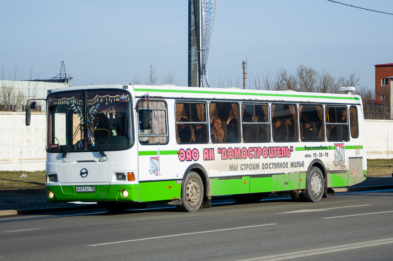 Пензенская область, ЛиАЗ-5256.36-01 № М 411 ВТ 58