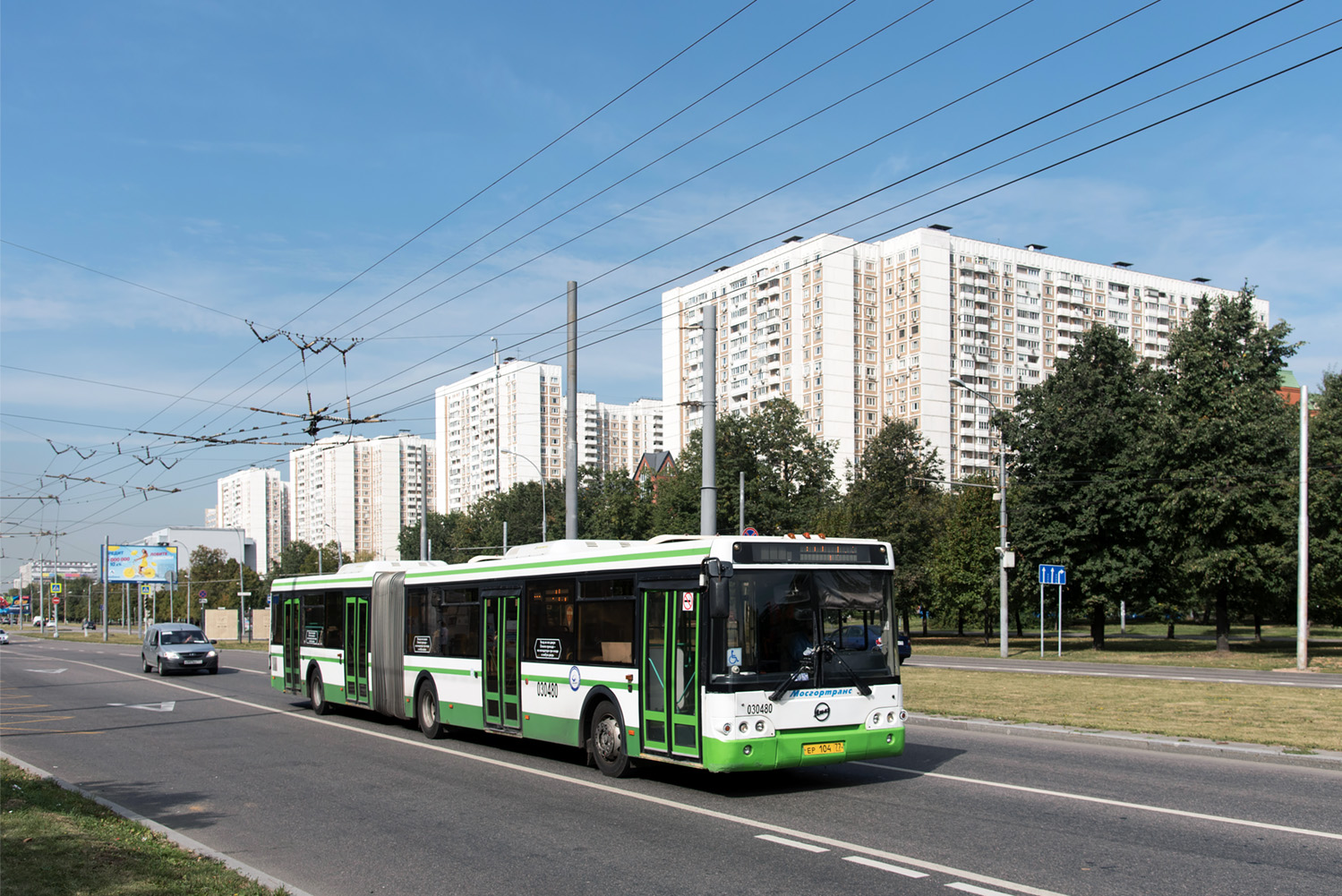 Москва, ЛиАЗ-6213.21 № 030480