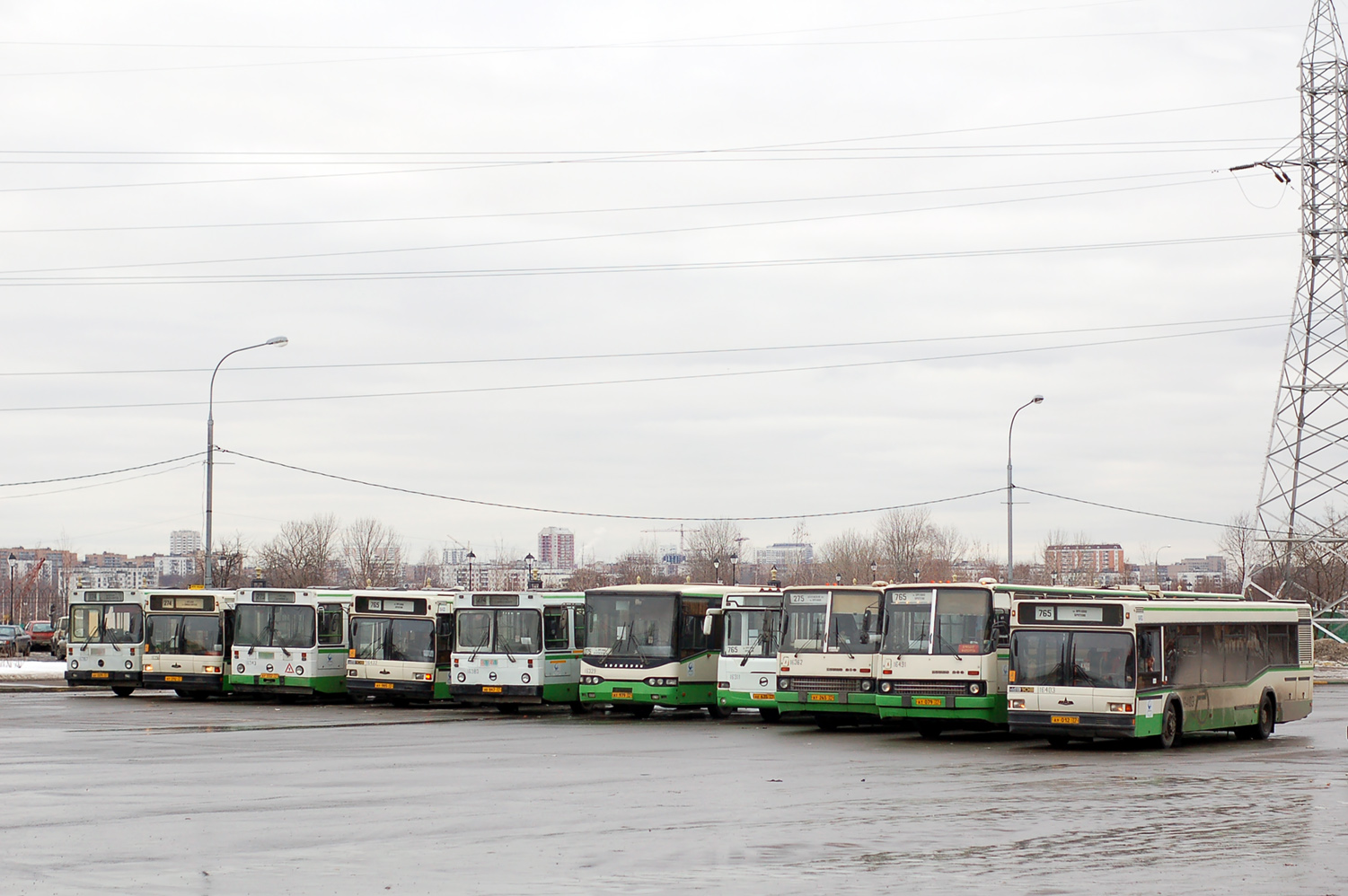Moskau — Bus stations