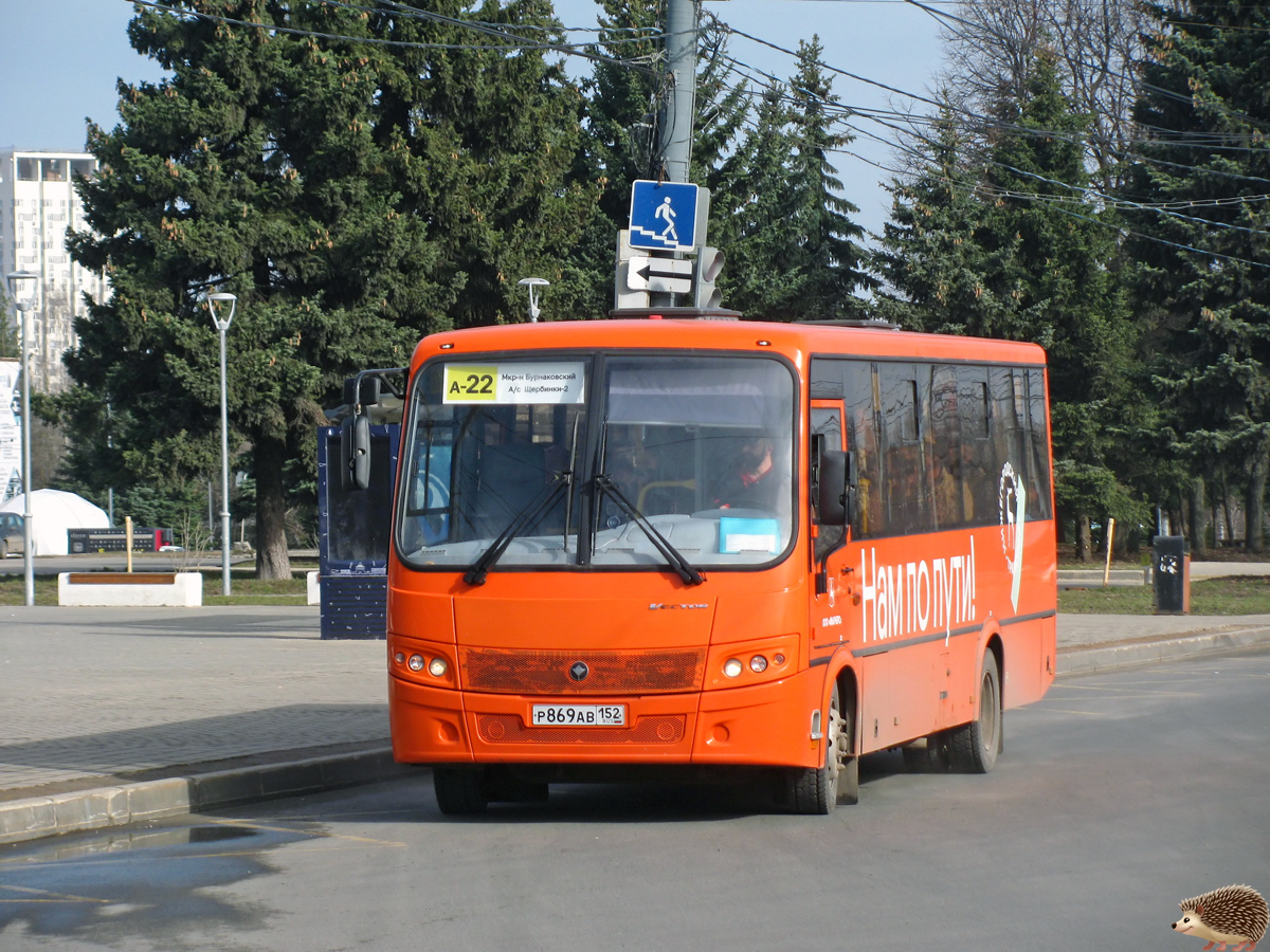 Нижегородская область, ПАЗ-320414-04 "Вектор" № Р 869 АВ 152