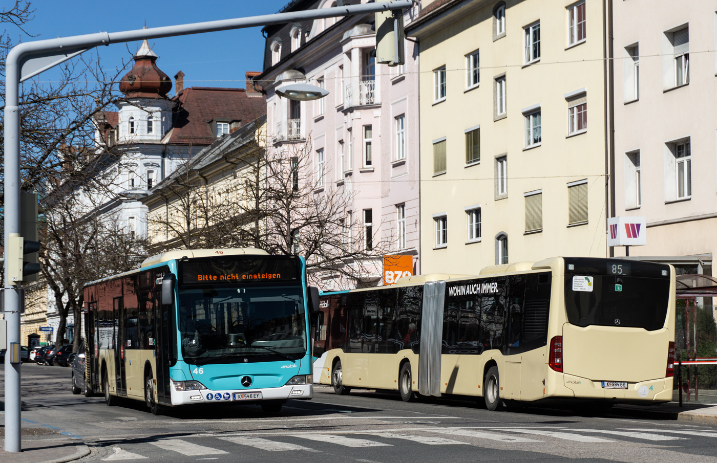 Австрия, Mercedes-Benz O530 Citaro facelift № 46; Австрия, Mercedes-Benz Citaro C2 G № 4