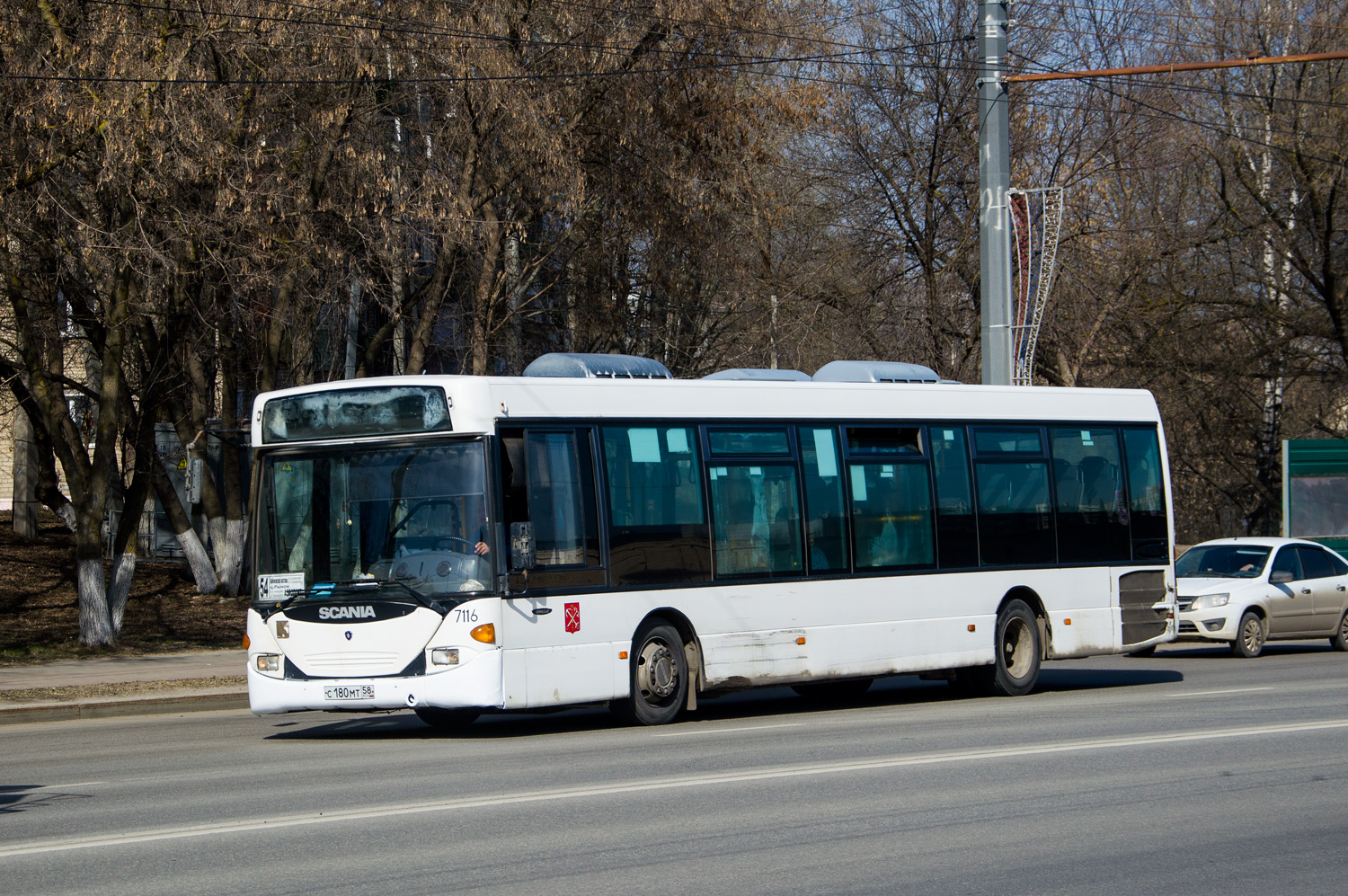 Пензенская область, Scania OmniLink I (Скания-Питер) № С 180 МТ 58