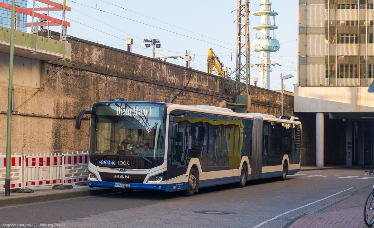 Северный Рейн-Вестфалия, MAN 19C Lion's City 19 NG330 EfficientHybrid № 5819