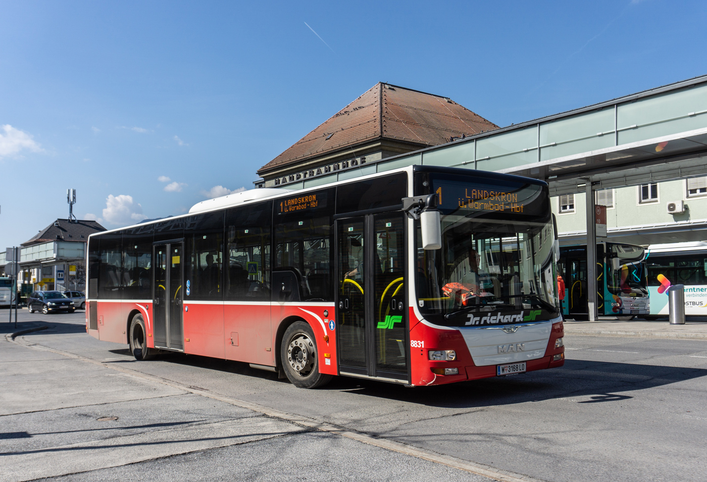 Австрия, MAN A21 Lion's City NL323 № 8831