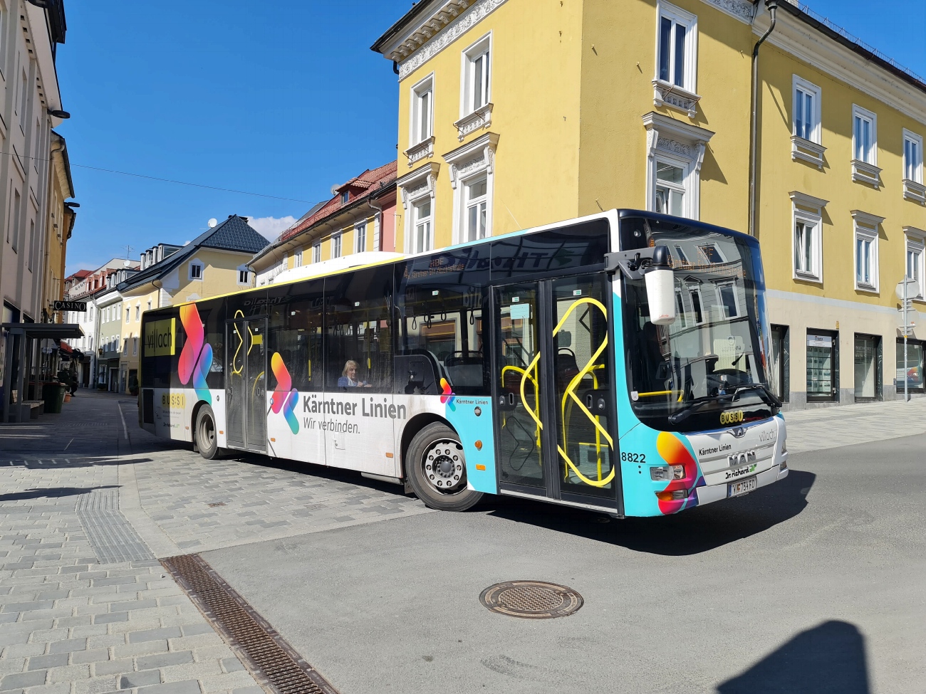 Австрия, MAN A21 Lion's City NL323 № 8822