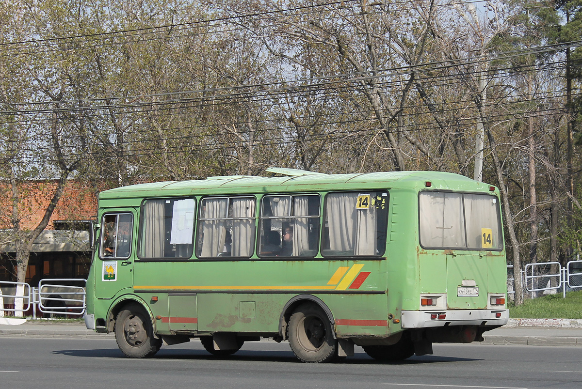 Челябинская область, ПАЗ-32053 № Х 443 РЕ 174