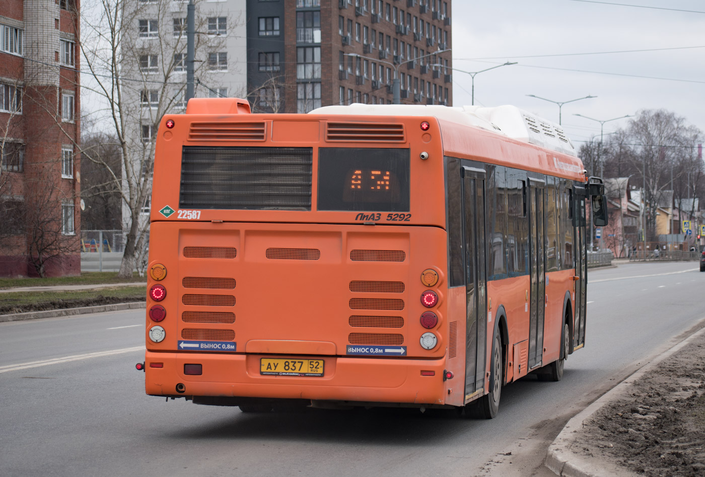 Нижегородская область, ЛиАЗ-5292.67 (CNG) № 21587