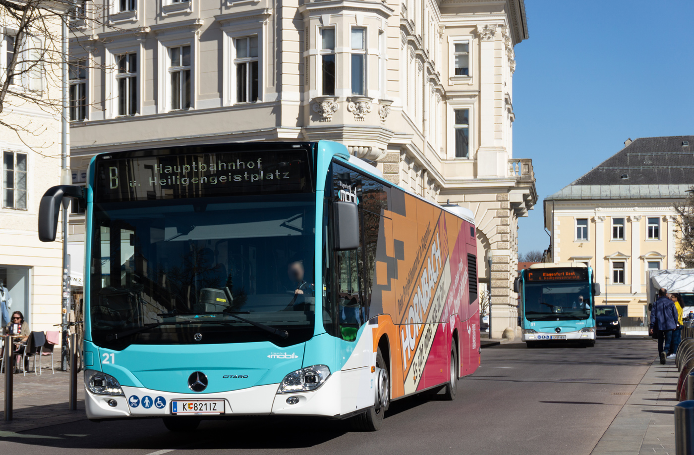 Австрия, Mercedes-Benz Citaro C2 hybrid № 21