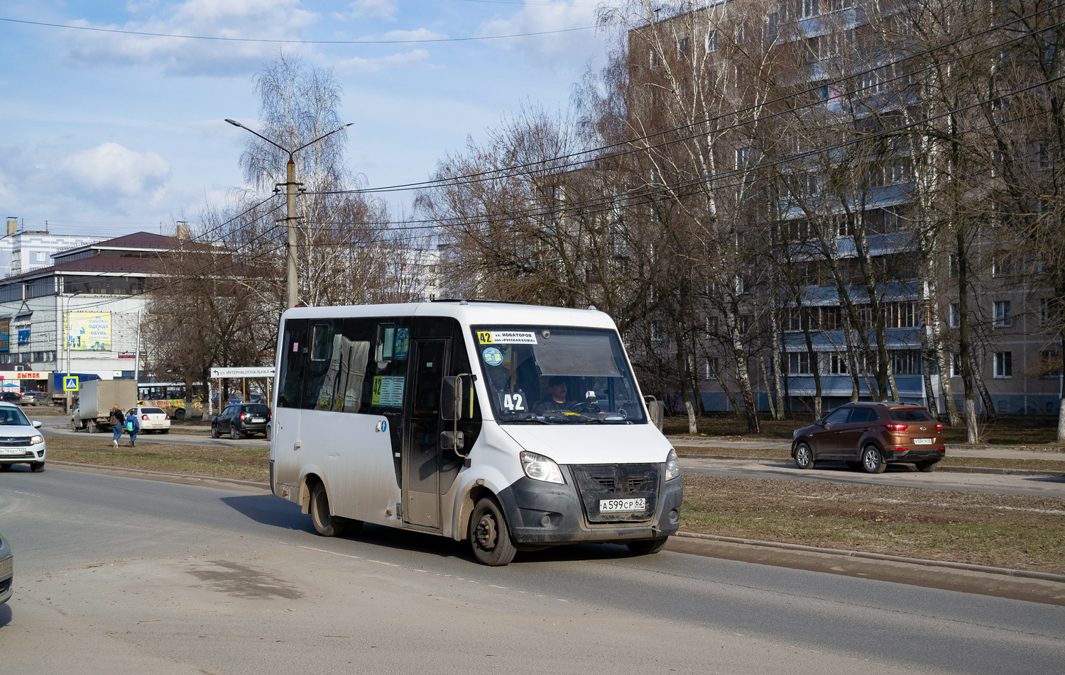 Рязанская область, ГАЗ-A64R42 Next № А 599 СР 62