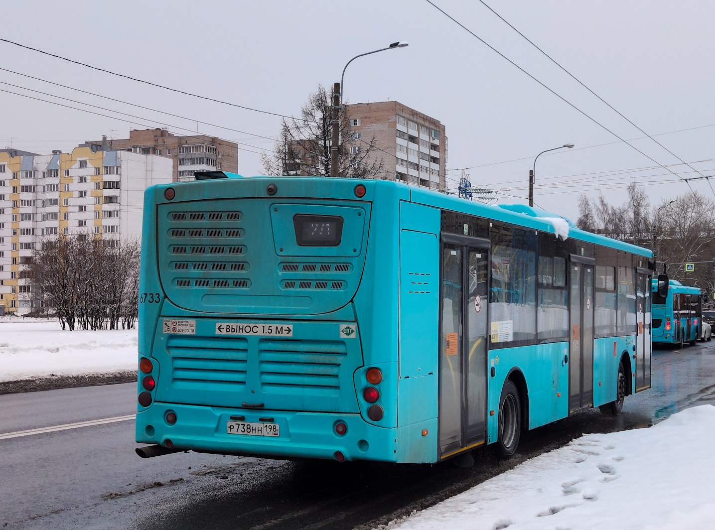 Sankt Petersburg, Volgabus-5270.G2 (LNG) Nr. 6733