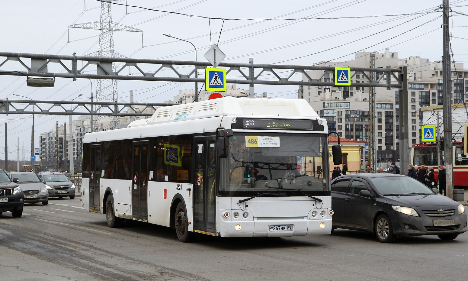 Санкт-Петербург, ЛиАЗ-5292.67 (CNG) № 4623