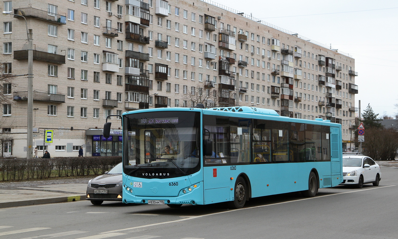 Sankt Peterburgas, Volgabus-5270.G2 (LNG) Nr. 6360