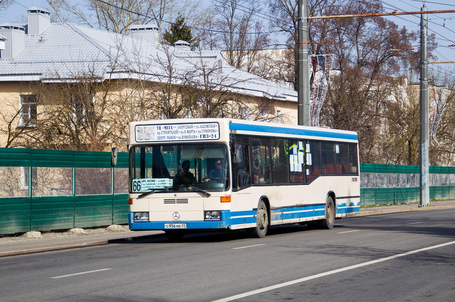 Пензенская область, Mercedes-Benz O405N2 № О 956 НВ 33