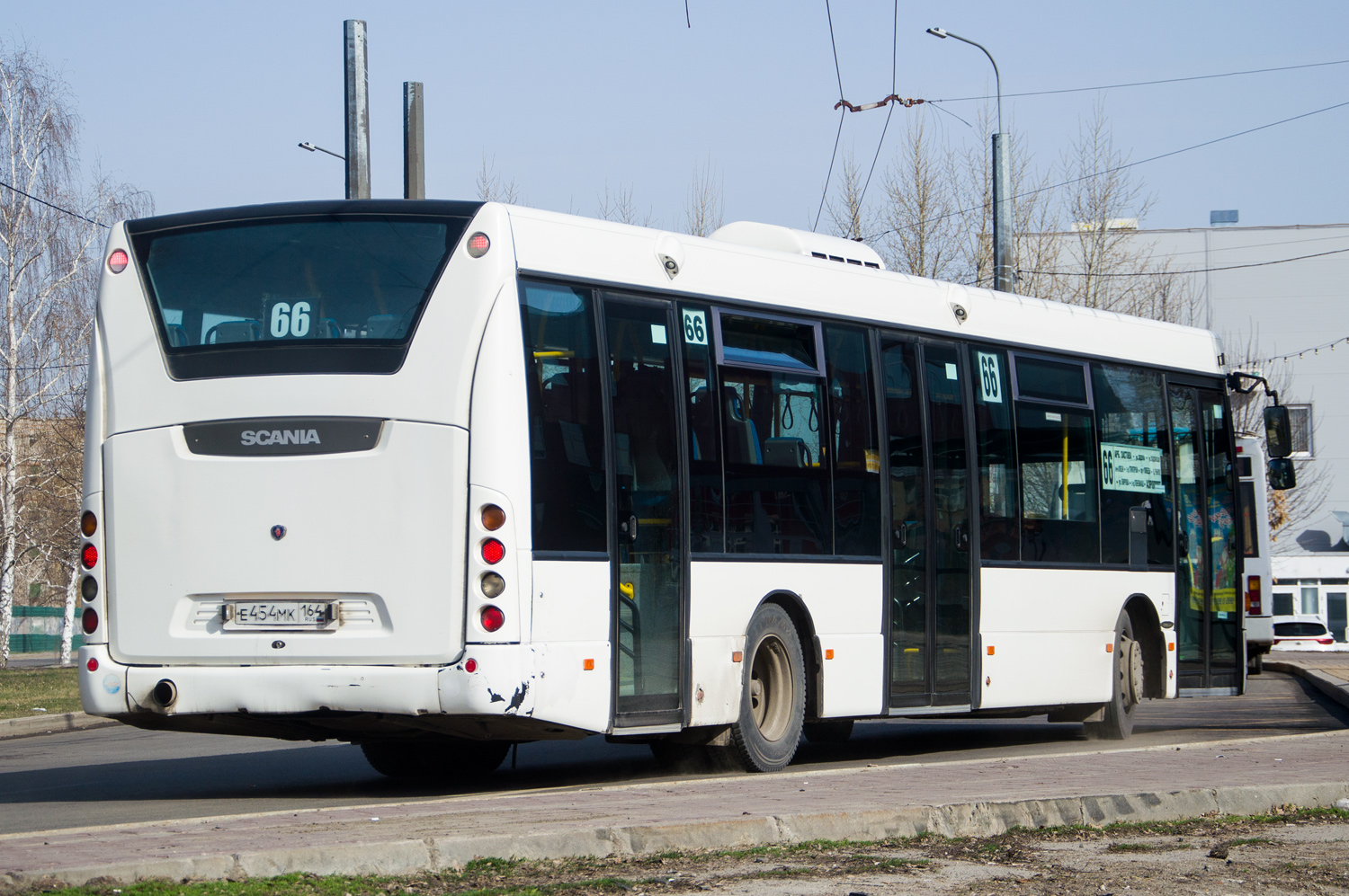 Пензенская область, Scania OmniLink II (Скания-Питер) № Е 454 МК 164