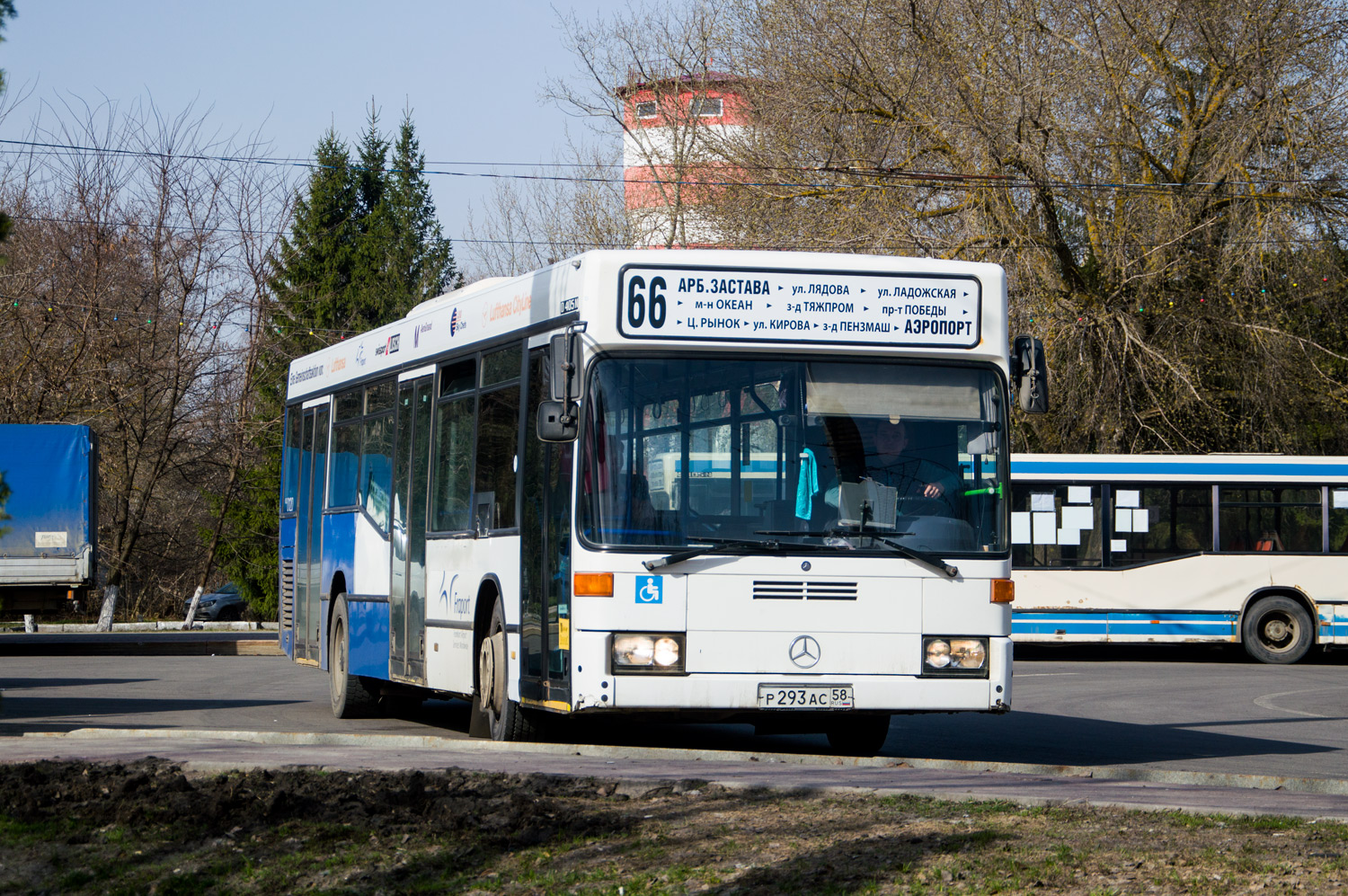 Пензенская область, Mercedes-Benz O405N2 № Р 293 АС 58