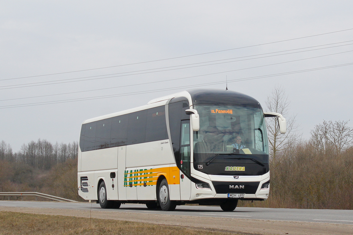 Литва, MAN R07 Lion's Coach RHC474 № 125