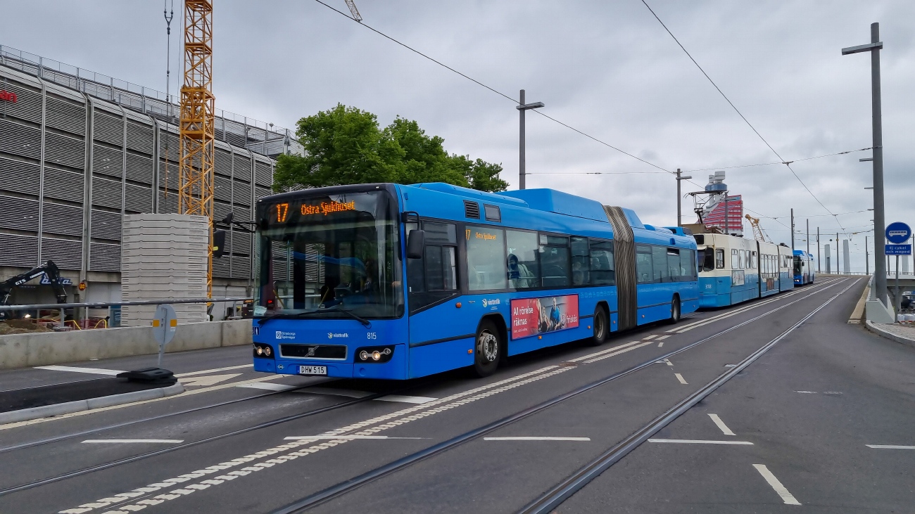 Швеция, Volvo 7700A CNG № 815