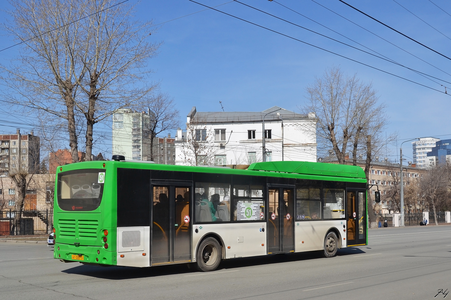 Челябинская область, Volgabus-5270.G2 (CNG) № АТ 055 72