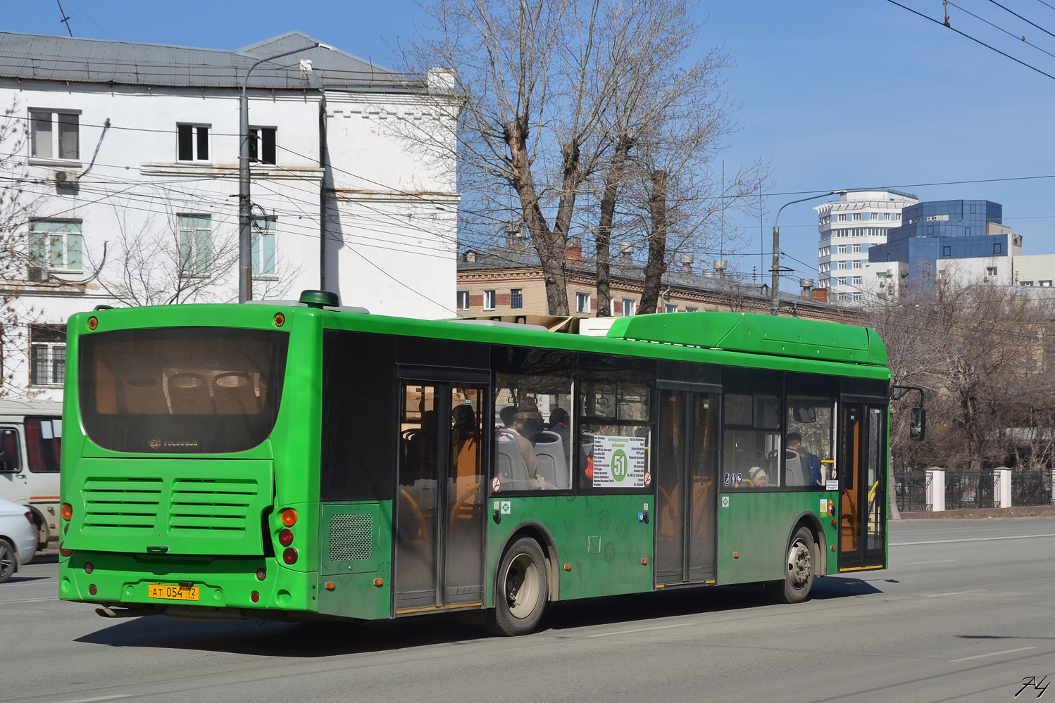 Челябинская область, Volgabus-5270.G2 (CNG) № АТ 054 72