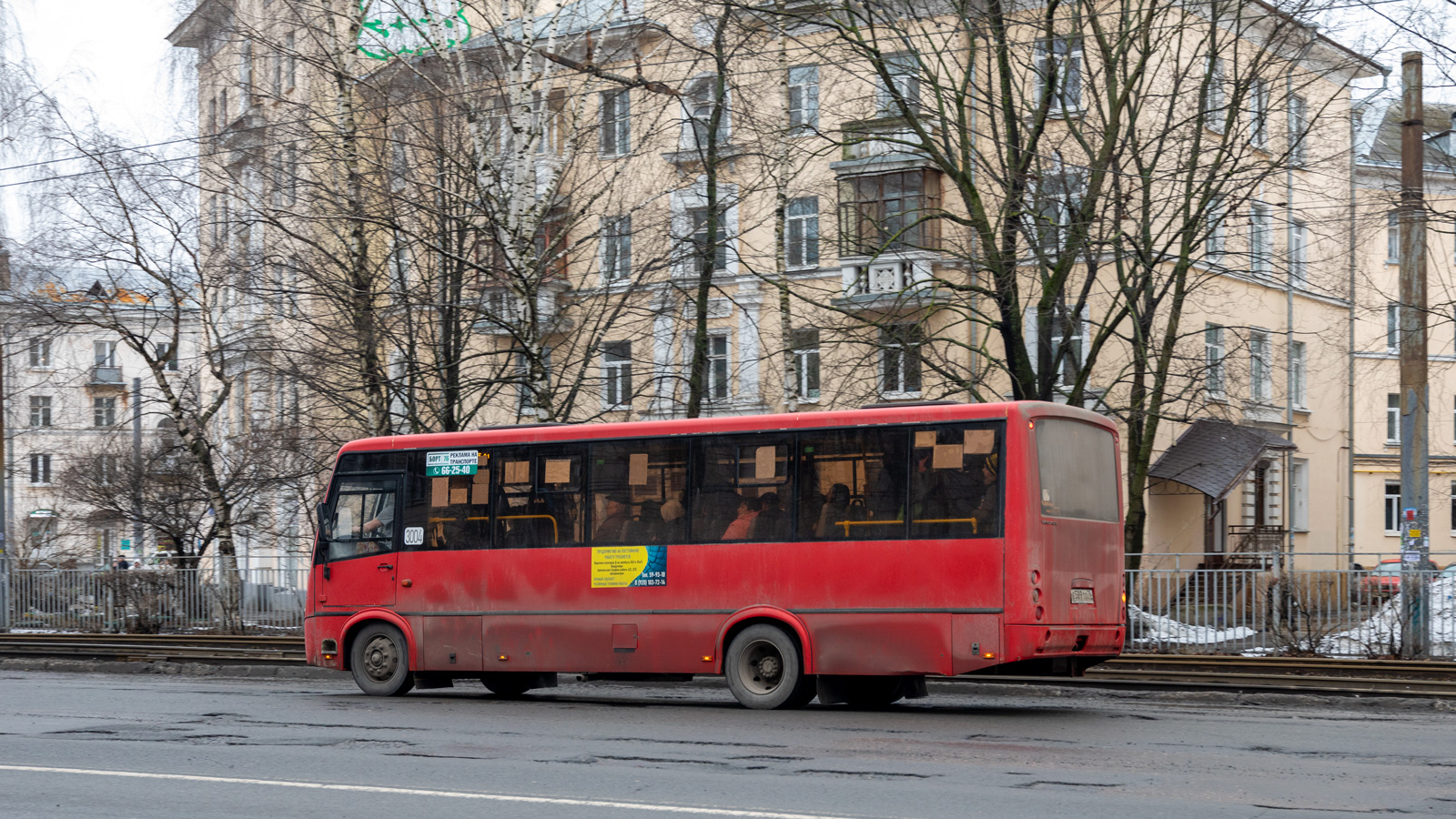 Ярославская область, ПАЗ-320414-04 "Вектор" № 3004