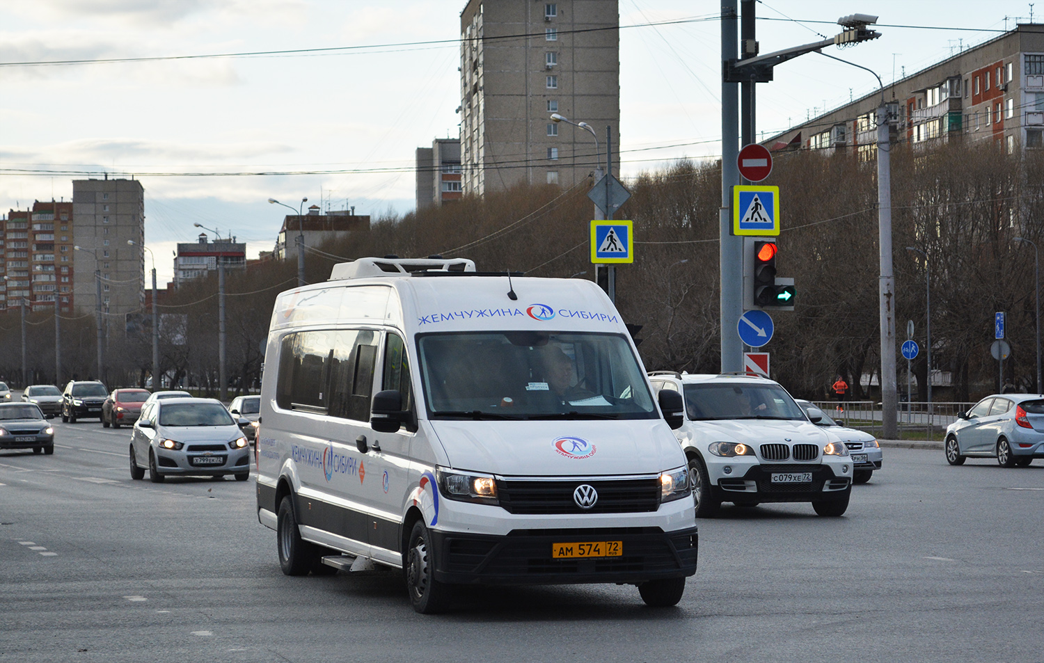 Тюменская область, Луидор-223902 (Volkswagen Crafter) № АМ 574 72