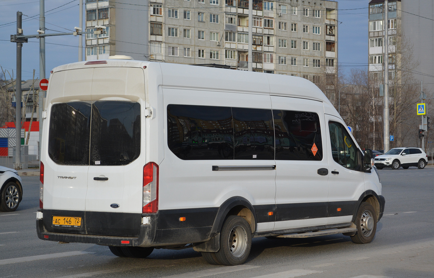 Тюменская область, Ford Transit FBD [RUS] (X2F.ESG.) № АС 146 72