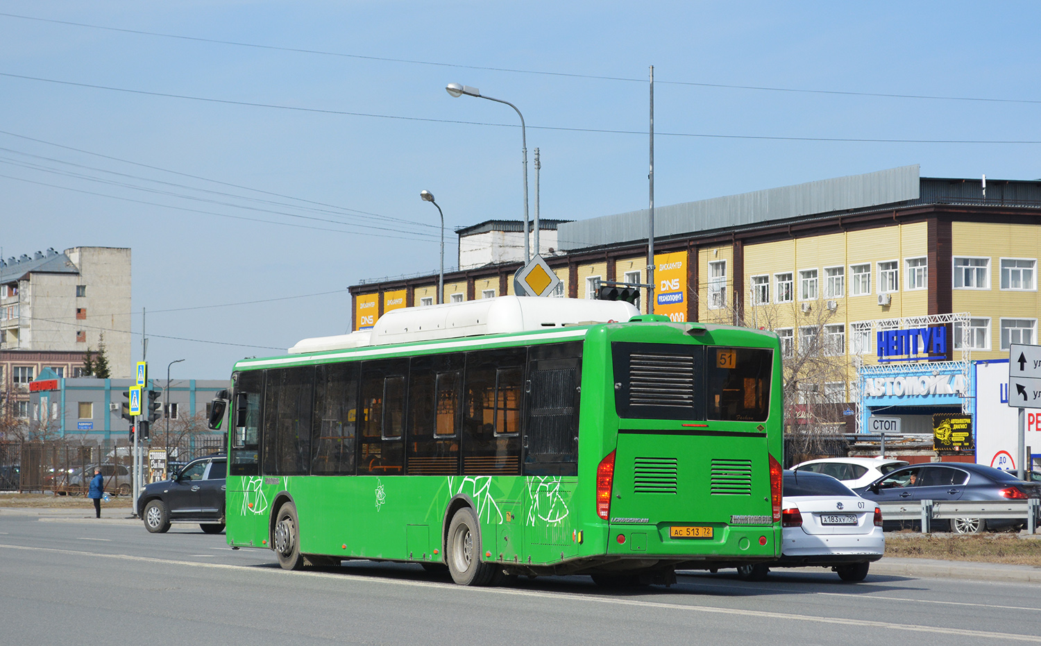 Тюменская область, Zhong Tong LCK6125HGAN № АС 513 72