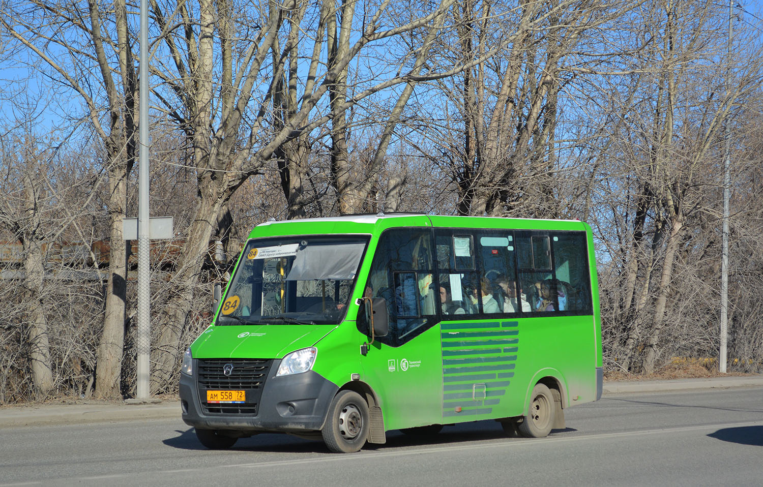 Тюменская область, ГАЗ-A64R45 Next № АМ 558 72