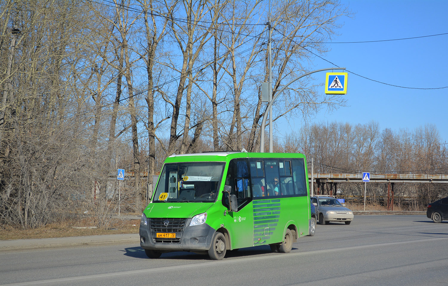 Тюменская область, ГАЗ-A64R45 Next № АМ 417 72