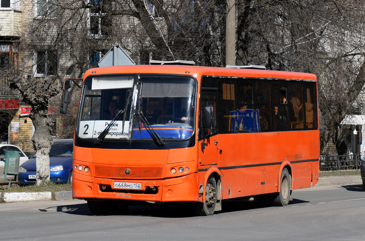 Нижегородская область, ПАЗ-320414-05 "Вектор" (1-2) № О 668 МО 152