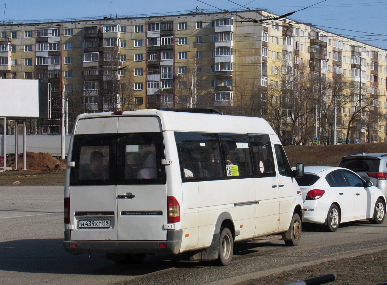 Удмуртия, Луидор-223203 (MB Sprinter Classic) № Н 439 КТ 18