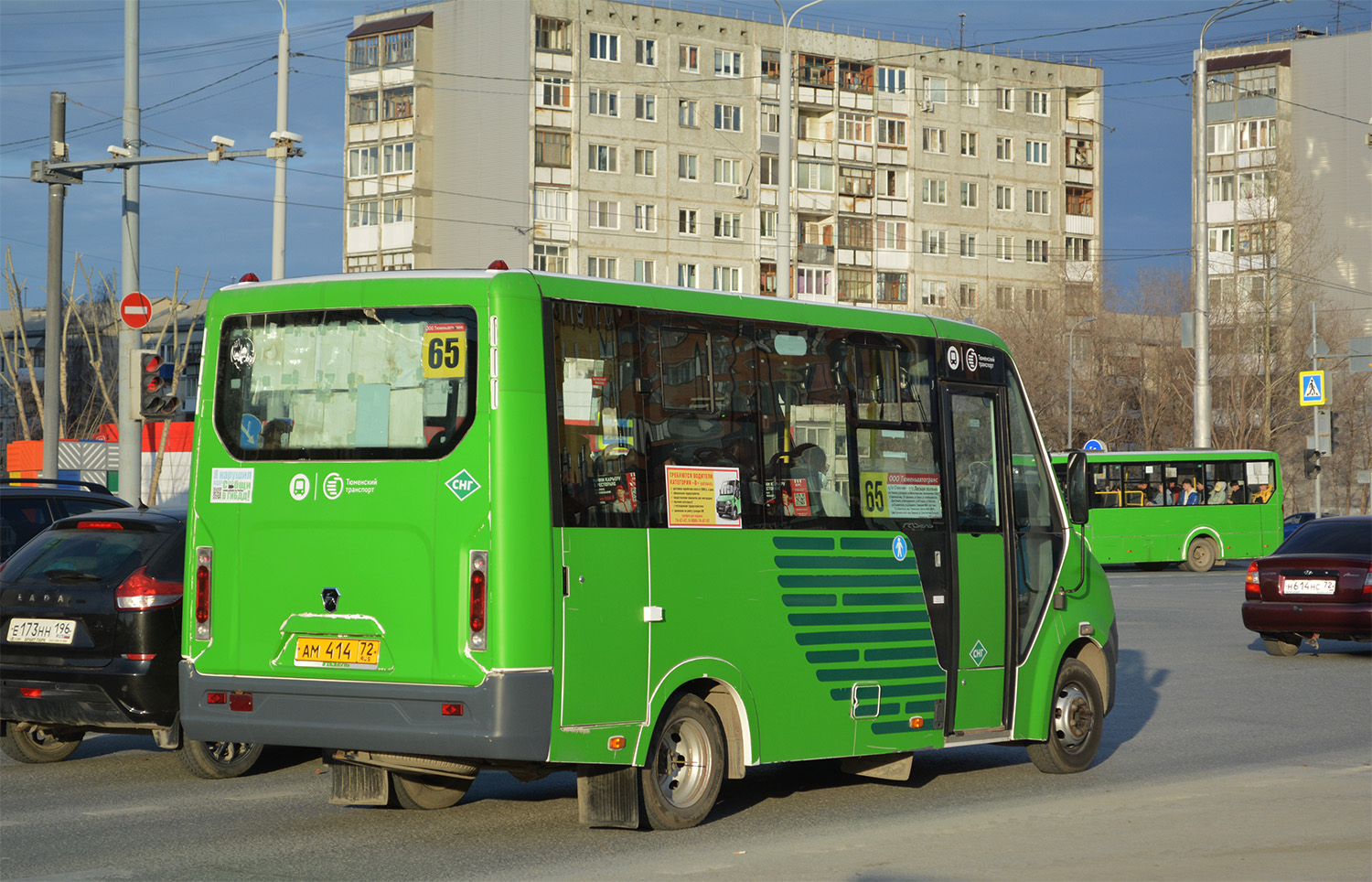 Тюменская область, ГАЗ-A64R45 Next № АМ 414 72