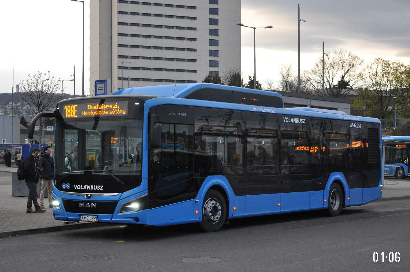 Венгрия, MAN 12C Lion's City 12 G NL320 № AA GL-253