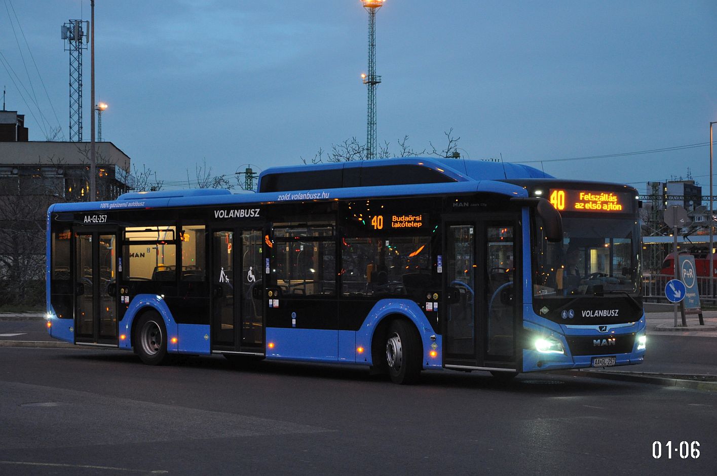 Ungārija, MAN 12C Lion's City 12 G NL320 № AA GL-257