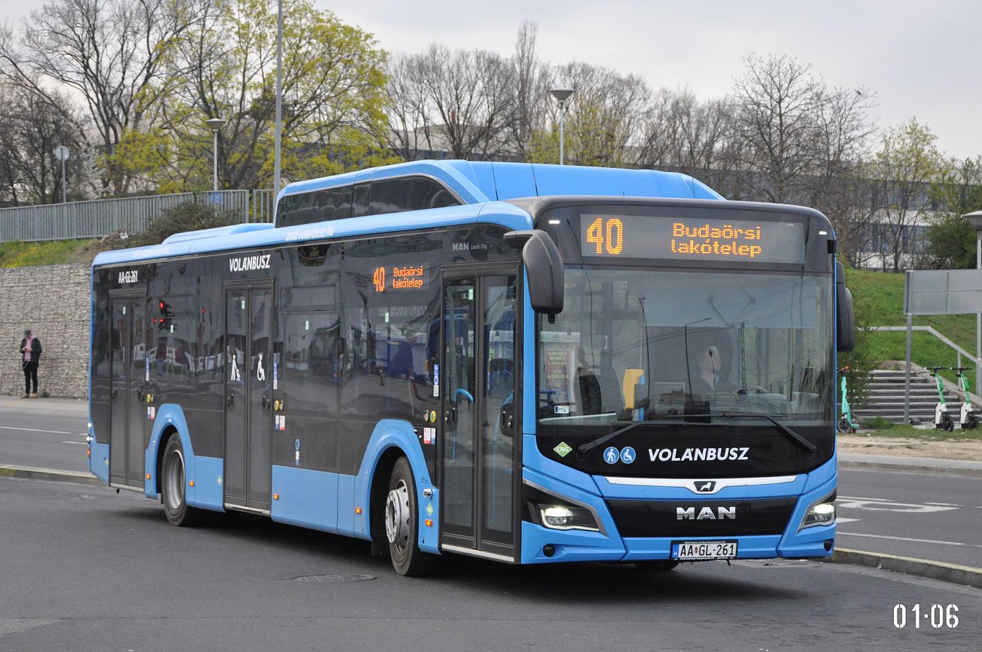Венгрия, MAN 12C Lion's City 12 G NL320 № AA GL-261