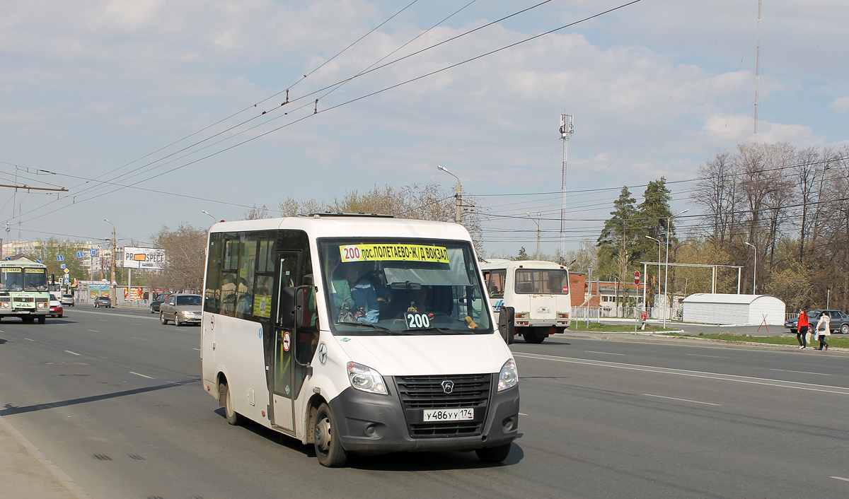 Челябинская область, ГАЗ-A64R45 Next № У 486 УУ 174