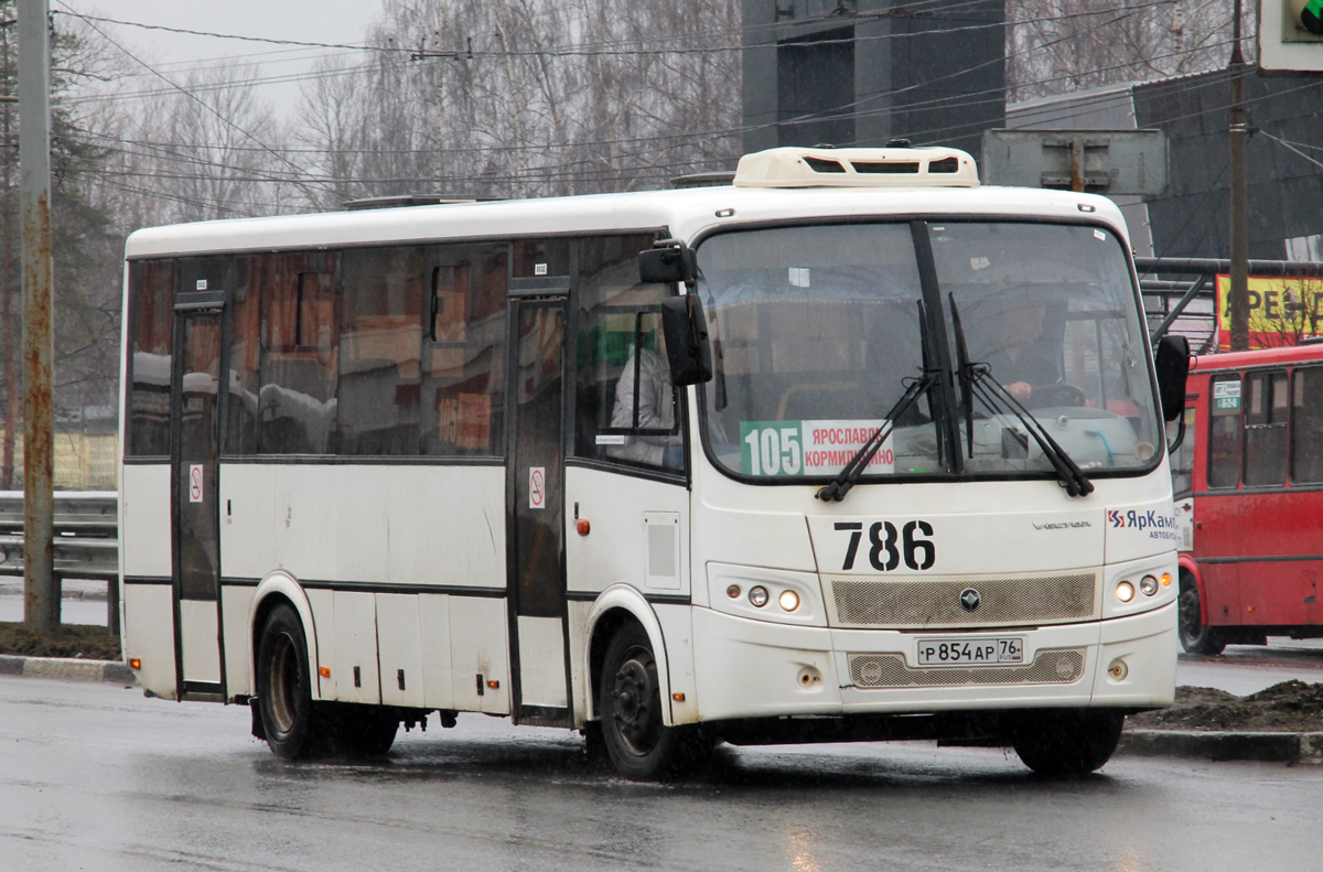 Ярославская область, ПАЗ-320414-05 "Вектор" (1-1) № 786