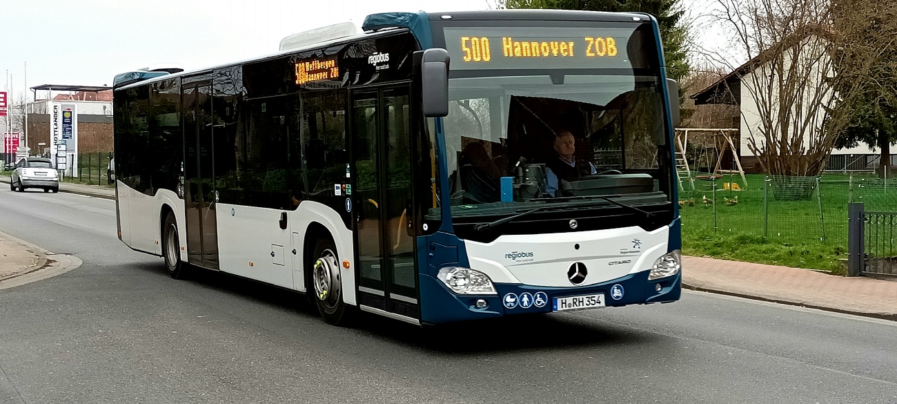 Нижняя Саксония, Mercedes-Benz Citaro C2 Ü hybrid № H-RH 354