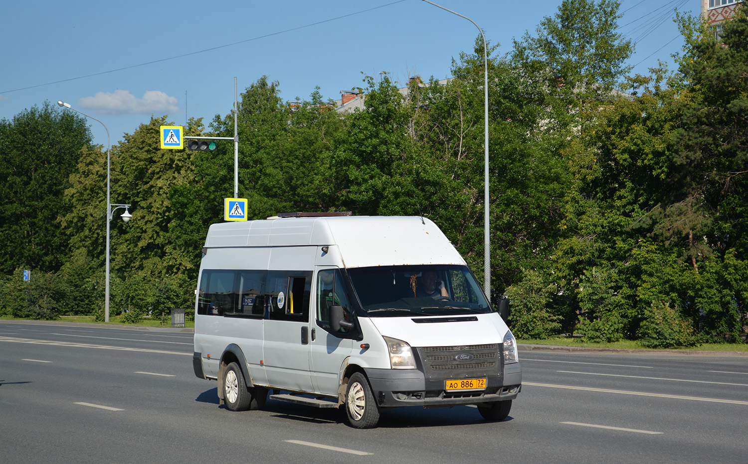 Тюменская область, Sollers Bus B-BF (Ford Transit) № АО 886 72