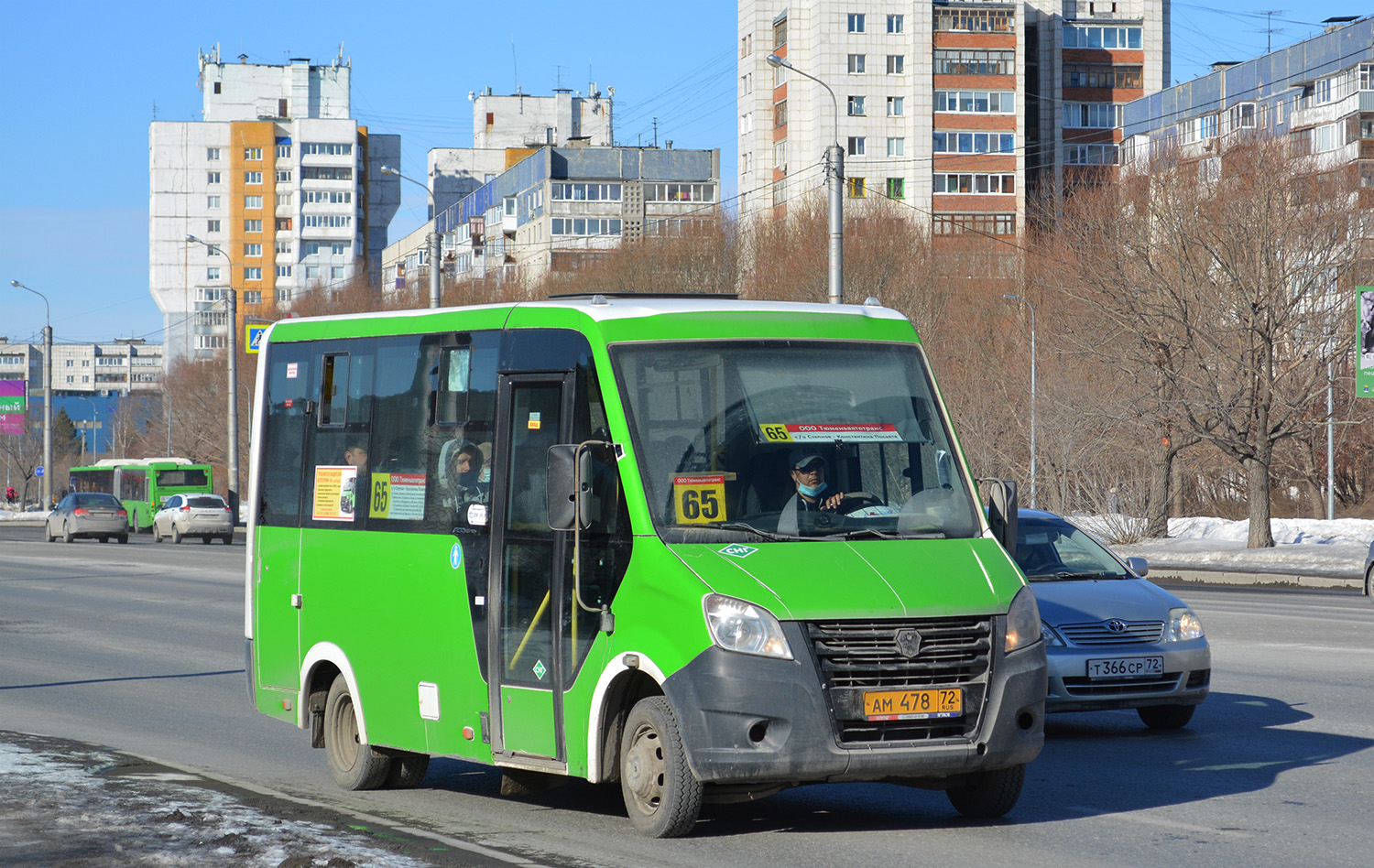 Тюменская область, ГАЗ-A64R45 Next № АМ 478 72