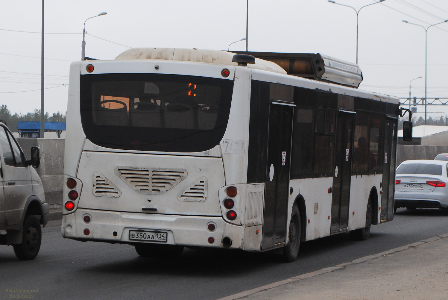 Волгоградская область, Volgabus-5270.G2 (CNG) № 7437