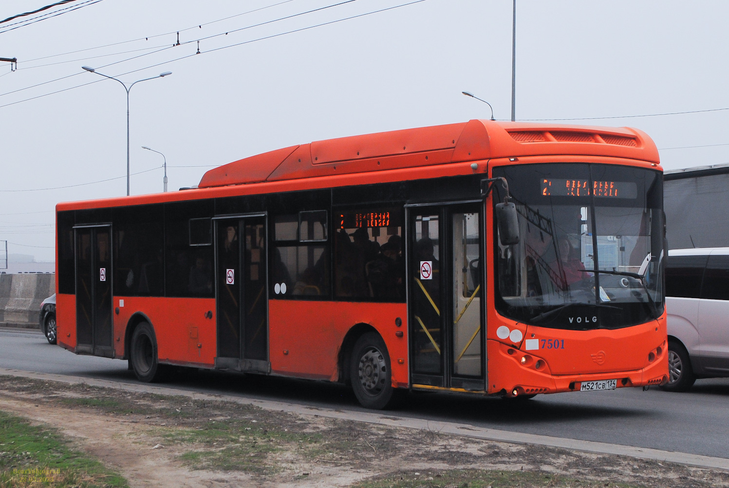 Волгоградская область, Volgabus-5270.G2 (CNG) № 7501