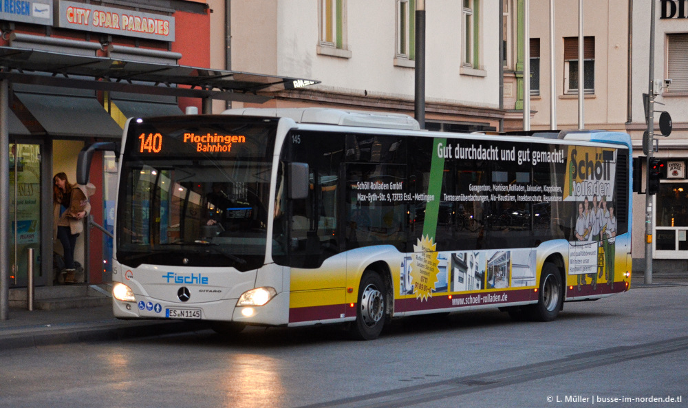 Баден-Вюртемберг, Mercedes-Benz Citaro C2 № 145