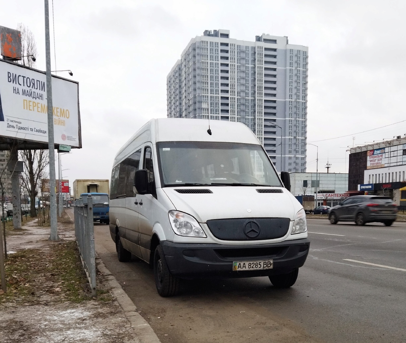 Киев, Mercedes-Benz Sprinter W906 316CDI № AA 8285 BB